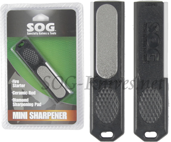 SOG Mini Sharpener wit Fire Starter SH03